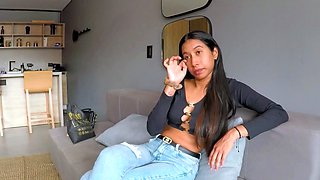 Amateur 18yo Colombian Hottie Blows BWC