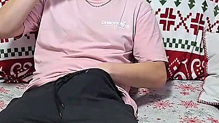 Horny Husband Caught Wife Washing Her Hair in the Bathroom so He Fucked Her From Behind