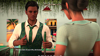 Dominos Beach 10 Fiona's Joyful Date Yes to John