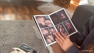 Kinky couple have fun with sex doll