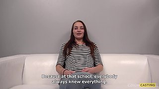 Sensual Czech Beauty Mesmerizes in Solo Audition