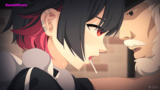 Ellen Joe In Threesome Sex - Special Service