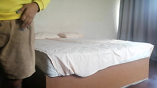 Part3 Desi Woman Vacation on Island Motel Tricks Seduce the Room Service Hotel Employee and He Was Rough Young Fucker