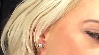 Blonde Horny MILF Nympho Gets Hot Pussy Pounded by Thick Cock - Creampie