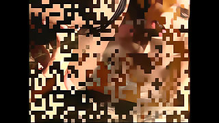 Amazing Lesbian Threesome with Strapon in the Bathtub