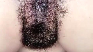 I Played My Hairy Pussy with the Vibrator