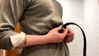 Bambi Snow Sexy Foot With Striptease In The Bathroom