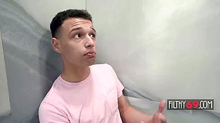 Curvy stepmom London River gives stepson Johnny Love a hardcore blowjob and big tit fuck