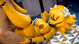 Golden Night Sex ( Cartoon Parody )