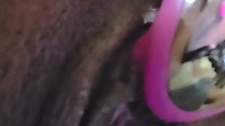 Playing with My Clit Upclose