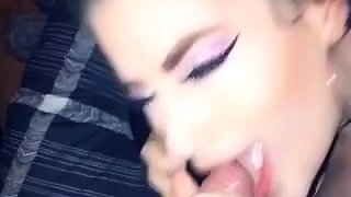 Amateur blowjob Fuck handjob and cumshot