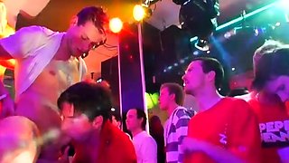 Chap sluts having the wildest night at a mad homo party
