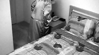Amateur couple hidden cam