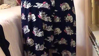 Sexy Bedtime Pajama Try-on - Getting Cozy Before Sleep