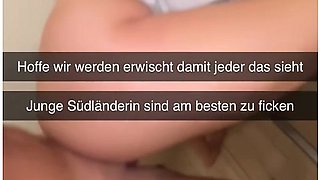 Turkish Woman Gets Fucked On Snapchat In A Public Shower