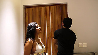 Indian Beautiful Couple Fucked Her Step Brother in Hotel Room