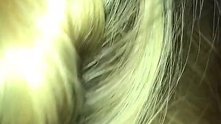 Blonde Sucking My Cock Before Going to Sleep