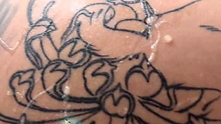 The Little Cuckold Was Trapped in Cum