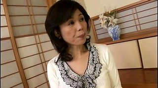 Breasty Japanese granny screwed inexperienced