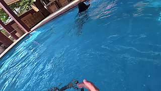 Barely Behaving by the Pool