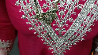 Indian Maid Breasts Foreplay with Owner in Kitchen.