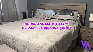 Bound and Made to Cum by Muscle MILF Vanessa Arizona - POV