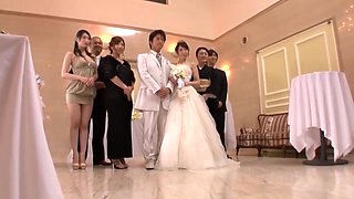 Bride Takes Uncle, 2 Friends, Groom At Japanese Wedding 2