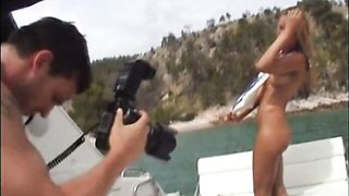 Aesthetic outdoor photo shoot with a blonde Sandy Fantasy