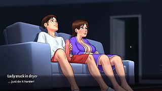 Step Mom and Step Son Hot Summer Fuck in Summertime Saga Part 7 - Amazing 3D Animation Sex