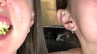 Raw Chew Bite Swallow Tease POV