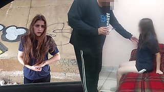 OH IT HURTS! A LITTLE AND INNOCENT WHOREHOUSE CHICK FROM A BANISH HOME IS LEAVING AN OLD MAN FOR FINANCIAL HELP. REAL, NOT FAKE, HOMEOWNER.