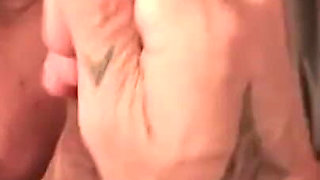 Hot Brunette MILF with Big Tits Gives Deep Blowjob