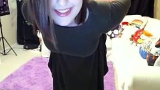 Brunette Solo Webcam Masturbation