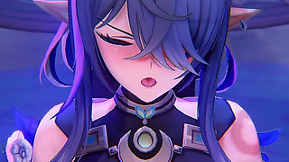Genshin Impact - Lauma X Aether Passionate Sex - 3D Hentai Animation