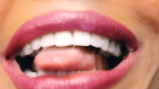 Yawning with My Huge Mouth