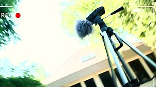 Fiery Redhead and Sultry Blonde Seduce Mature Stud in Wild