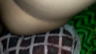 My elder daughter riding fat cock of my BF