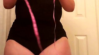 Big boobs milf masturbates with her dildo