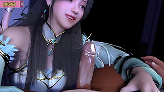 Young Lady Want to Fuck a Big Cock - 3D Animation