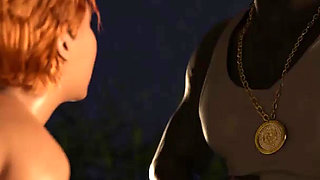 This Redhead Teen Loves BBC in Her Ass - the Spellbook Corruption Route - 3D Porn Game #9