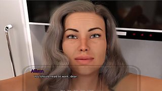 Granny House 129: Dining Table Fuck with Paveena and Priya in 3D Hentai Animation