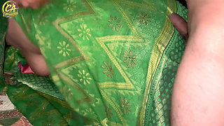 Sexy Wife Shivani Hot Romantic Sex in Saree with Young Brother in Law