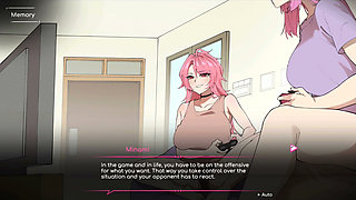 Hentai Game - Minami and Kagura Threesome Hentai Gallery Sex Scene 7 - Lifeguard Holic