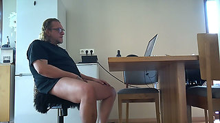 Dirtymilftina Caught Watching Porn