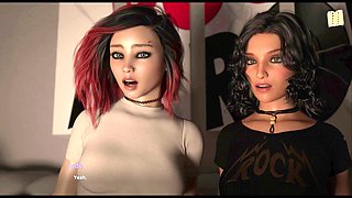 Big boobs, game walkthrough, visual novel