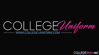 Final Casting To In Her Green Uniform! - Olivia Green And Olivia Sparkle