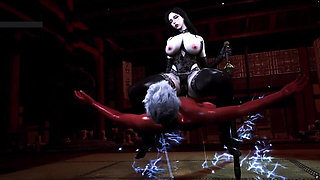 Goddess Eternal Passion: Curves in Motion - 3D Animation Hentai