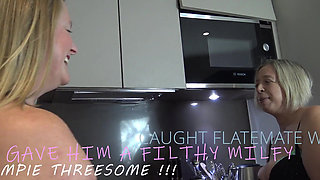 Flatmate Caught Wanking
