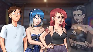 Passionate anime hentai sex with huge tits and romantic vibes