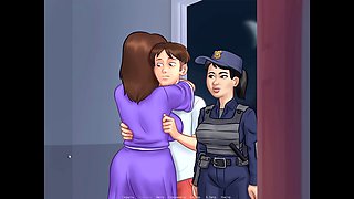 Stepmother, summertime, step sister